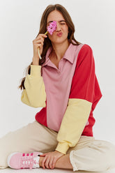City Sunset Polo-Sweatshirt